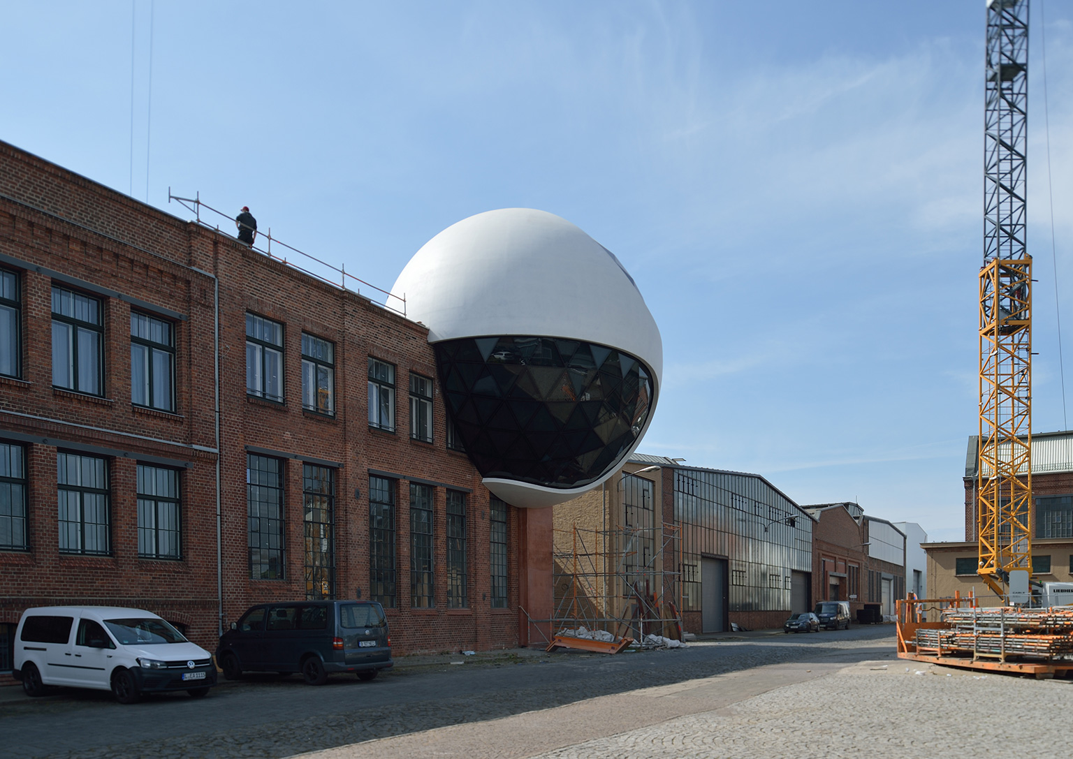 Oscar Niemeyer Sphere TECHNE SPHERE LEIPZIG GmbH